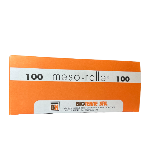 Иглы для мезотерапии Meso-Relle (Италия) 27G 0,4x12 мм, 10 шт
